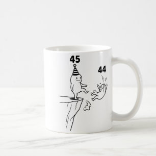 Kids Geburtstag Humor 45 Jahre alt 45. Party Gebor Kaffeetasse