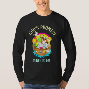 Kids Genesis 913 Gods Versprechen Rainbow Bible Ju T-Shirt