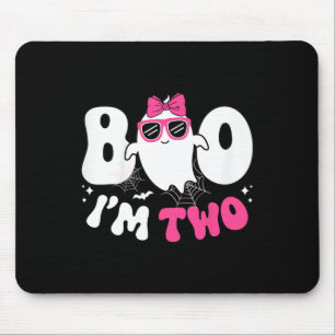 Kids Ghost Boo Ich bin das zweite Geburtstagskind  Mousepad