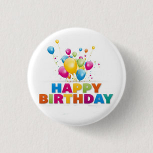 ****** KIDs GLÜCKLICHES BIRTHTAGES ABZEICHEN***** Button