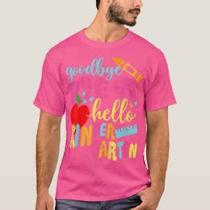 Kids Goodbye Pre-K Class of 2033 Graduate Hello Ki T-Shirt