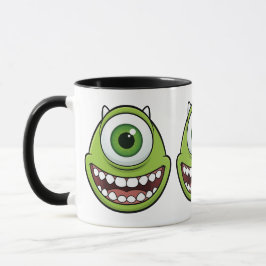 Kids Green One-Eyed Monster Cute Funny Mug Tasse