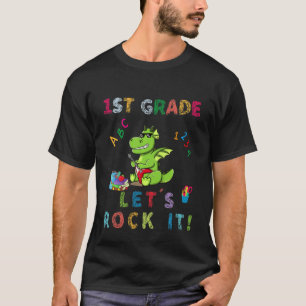 Kids Guitar Dragon startet in der ersten Klasse er T-Shirt