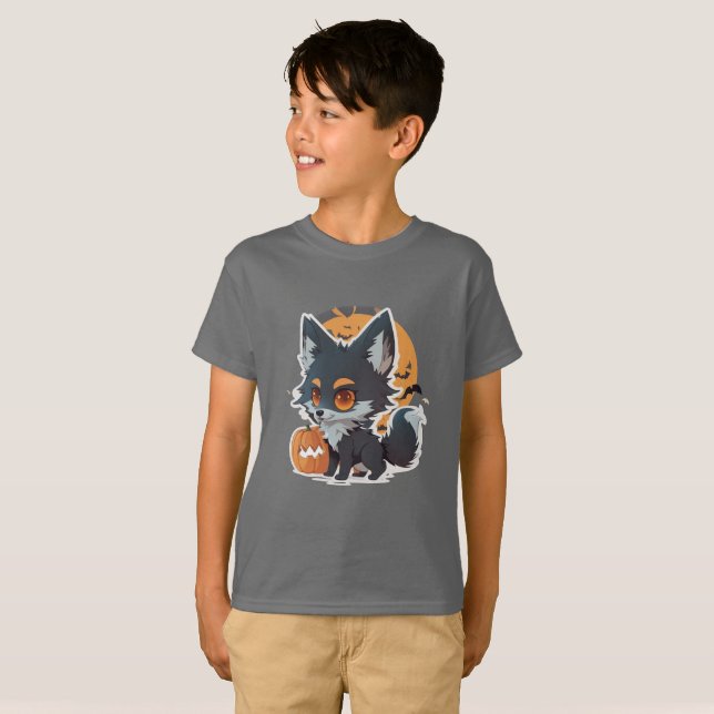 Kids Halloween 2026 T - Shirt - Süße Tier Design