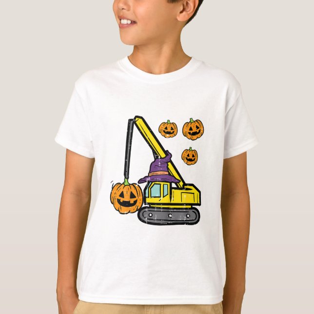 Kids Halloween Cranbaukostüm bis T-Shirt (Vorderseite)