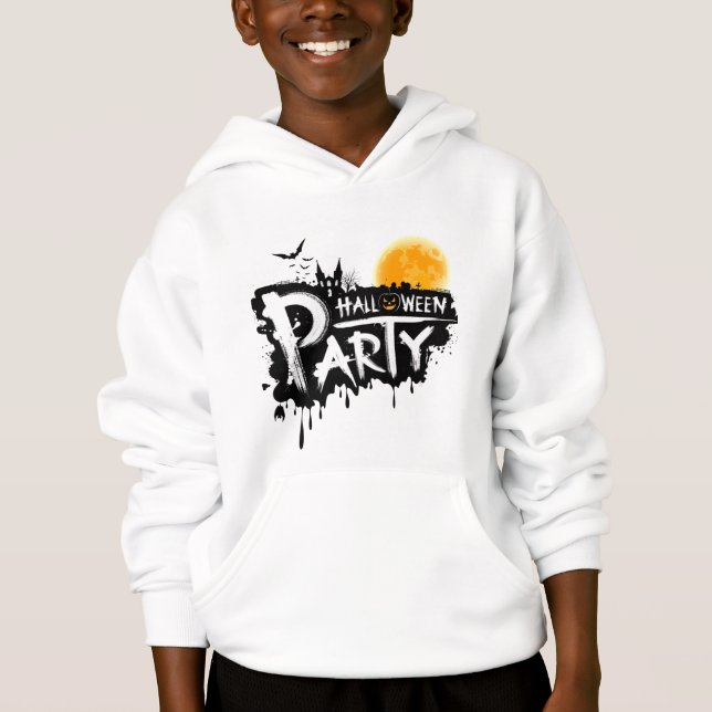 Kids Halloween Hoodie (Vorderseite)