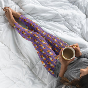 Kids-Halloween-Kürbiskostüm Leggings