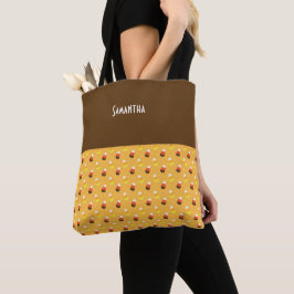 Kids Halloween Orange Candy Mais Sterne Name