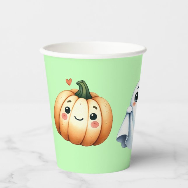 Kids Halloween Paper Cups Pappbecher (Vorderseite)