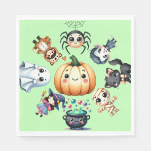 Kid's Halloween-Party Serviette