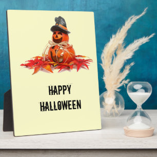 Kids Halloween Pumkins Fotoplatte