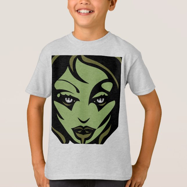 Kid's Halloween Shirt Kostüm Zombie Sweatshirt (Vorderseite)