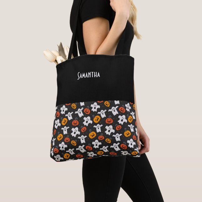 Kids Halloween Spooky Ghosts & Jack Lanterns Name (Von Nahem)