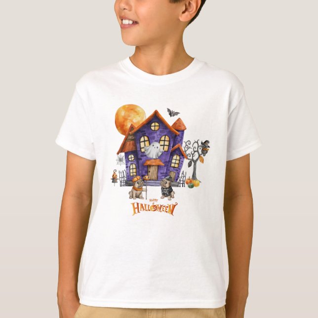 Kid's Halloween-T - Shirt (Vorderseite)