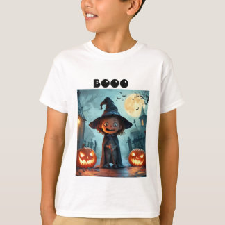 Kids Halloween T - Shirt - Spooker Cartoon Kind