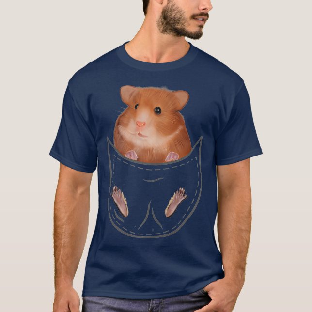 Kids Hamster Kleidung Pocket Animal Outfit Geschen T-Shirt (Vorderseite)