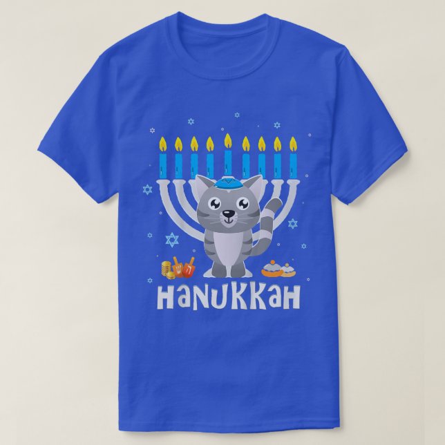 Kids Hanukkah Pajamas Hanukkah for Boys Girls Kid T-Shirt (Design vorne)