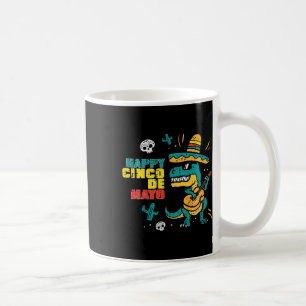 Kids Happy Cinco De Mayo Dino Trex Cinco De Mayo K Kaffeetasse