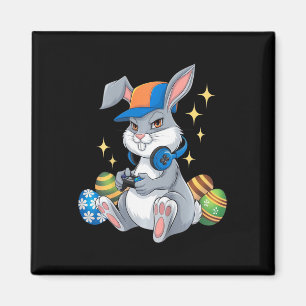 Kids Happy Ostertag Videospiel Bunny Eier Gaming Magnet
