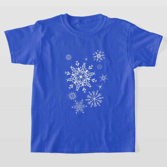 Kids Holiday Top Snowflakes (Ablage )