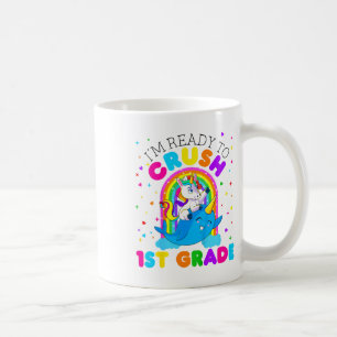 Kids ich bin bereit, die 1. Klasse Einhorn Ck zu z Kaffeetasse