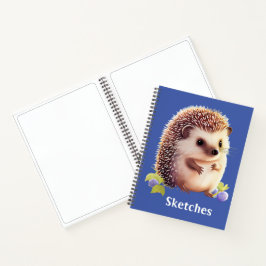 KIds Igel Sketch Notizbuch
