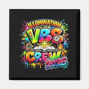 Kids Illumination VBS-Crew 2026 Kirchliche Ferien Magnet