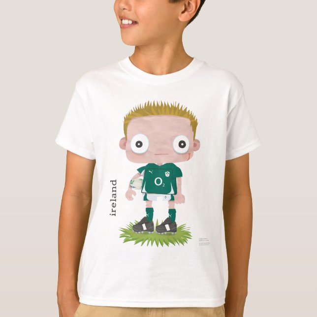 Kids Ireland Rugby T - Shirt (Vorderseite)