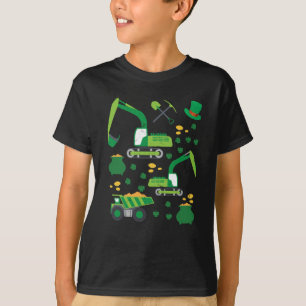 Kids Irish Construction Truck Kleinkind Boys St Pa T-Shirt