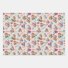 Kids Islamic Gift Wrap – Colourful Eid & Ramadan Geschenkpapier Set