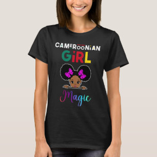 Kids Kamerun Kamerunische Farben für die magische  T-Shirt