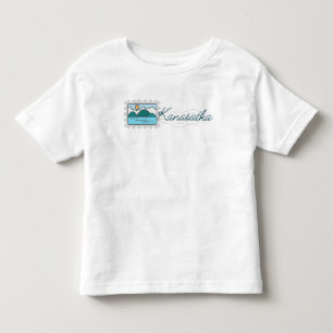 Kids Kanasatka Briefmarke T Kleinkind T-shirt
