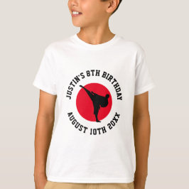 Kid's karate to Shirt for martial arts Birthday