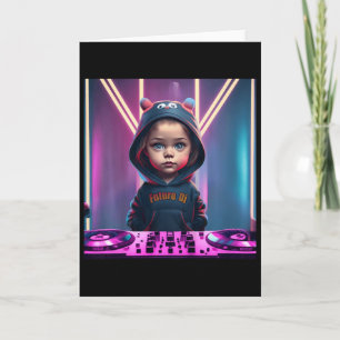 Kids Kids Dj Disk Jockey Spaß Kinder Edm Christ Karte