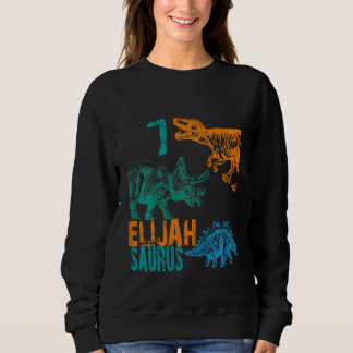 Kids Kids Elijah Saurus 7. Geburtstag Boys Rex Bda Sweatshirt