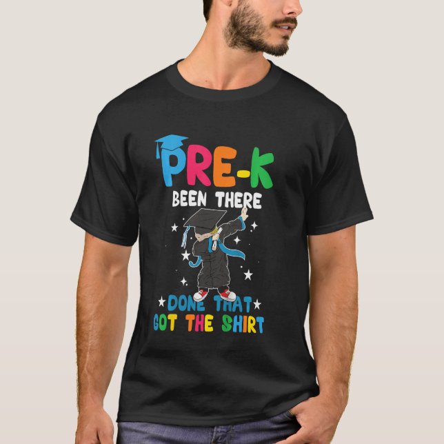 Kids Kids Pre-K Graduation Boys T-Shirt (Vorderseite)