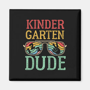 Kids Kindergarten Typ Kids erster Tag im Kindergar Magnet