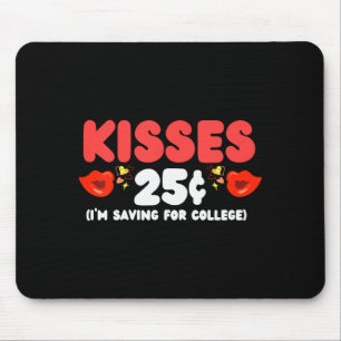 Kids Küsse 25 Cent Kleinkind Lustiger Valentinstag Mousepad