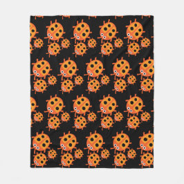 Kids Ladybird Family Fleecedecke