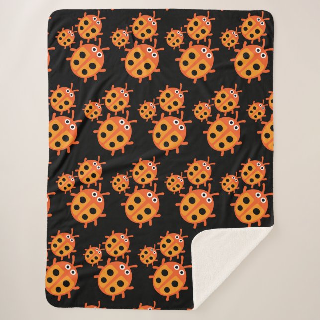 Kids Ladybird Family Sherpadecke (Vorderseite)