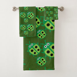 Kids Ladybird Ladybug Badhandtuch Set