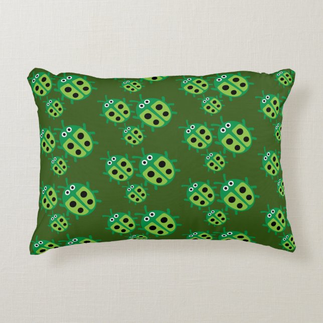 Kids Ladybird Ladybug Dekokissen (Vorderseite)