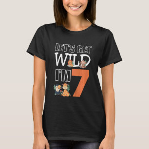 Kids Lasse Wild Im 7 Kindergeburtstag Animals Zoo T-Shirt