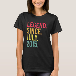 Kids Legende seit Juli 2015 6. Geburtstag 6 Jahre  T-Shirt
