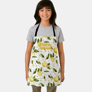 Kids Lemon Personalisierte Schürze, Cook Backen GR Schürze