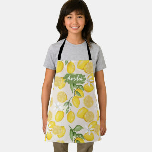 Kids Lemon Personalisierte Schürze, Cook Backen GR Schürze