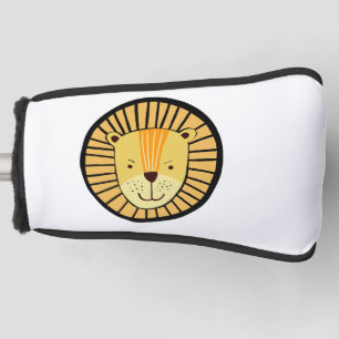 Kids Lion Jungle Animal Golf Head Cover Headcover