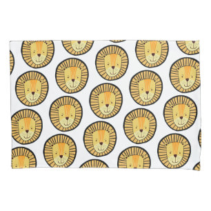 Kids Lion Jungle Animal Pattern Kissenbezug