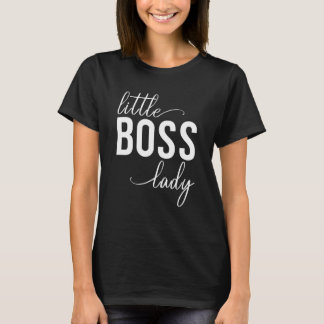Kids Little Boss Lady Baby Children Kindermädchen T-Shirt