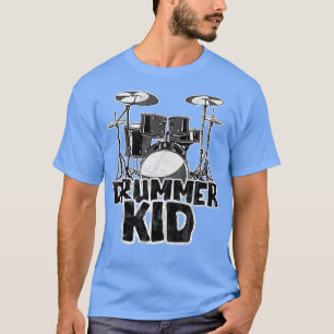 Kids Little Drummer Phantastisch Drum Kit für jung T-Shirt